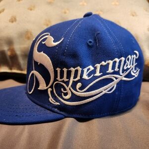 Blue Superman Cap
